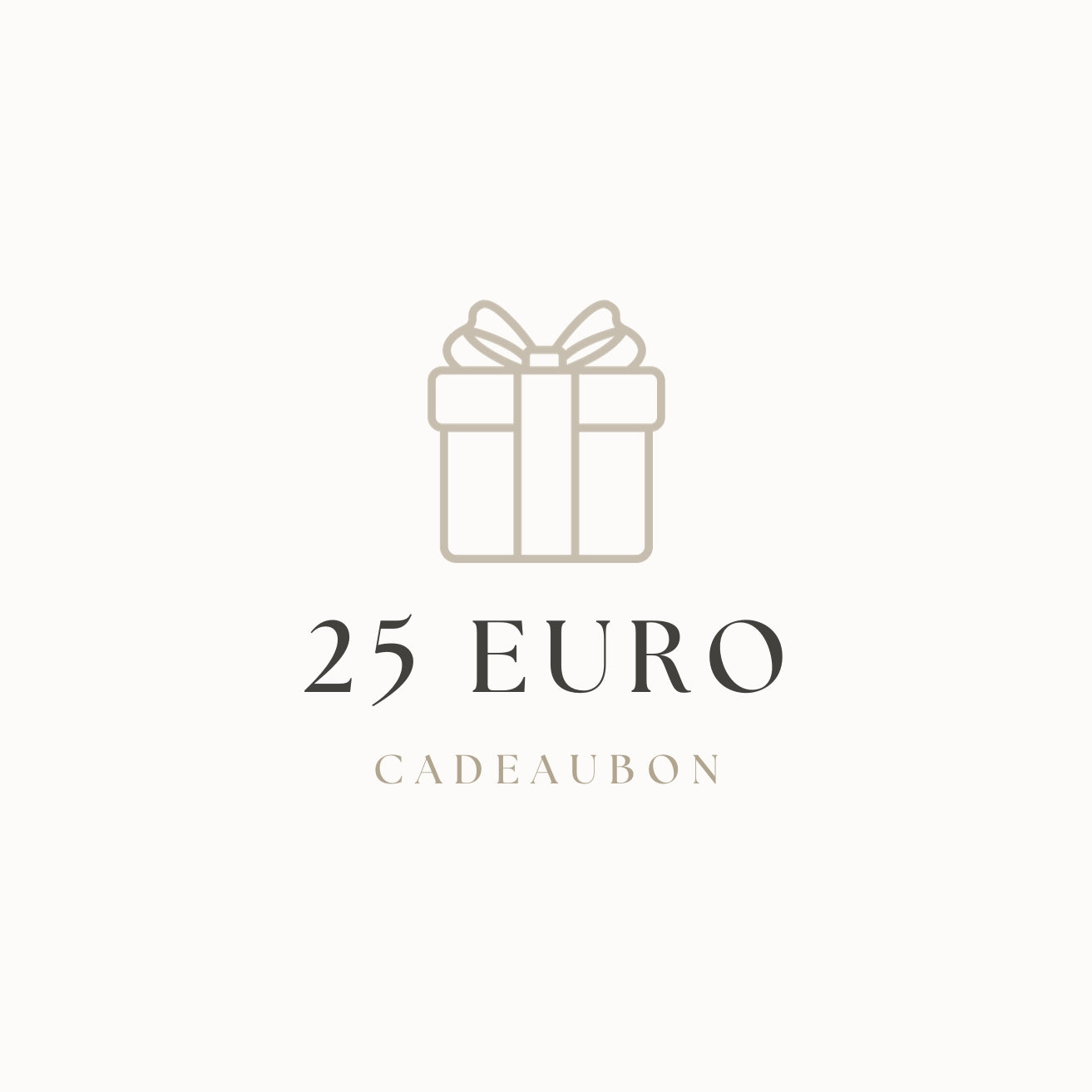 Cadeaubon | 25 euro