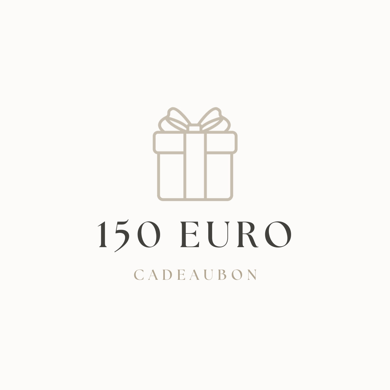 Cadeaubon | 150 euro