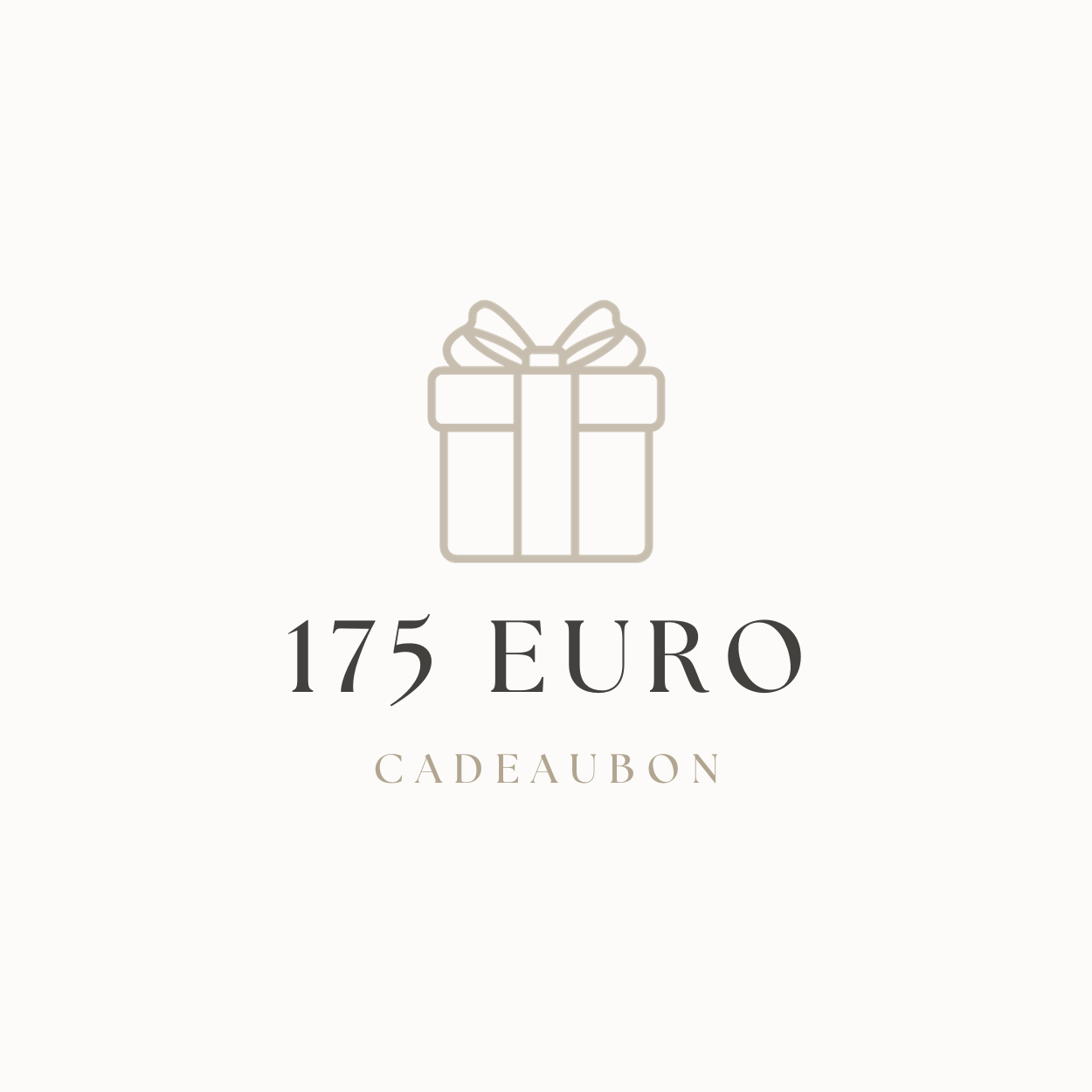 Cadeaubon | 175 euro