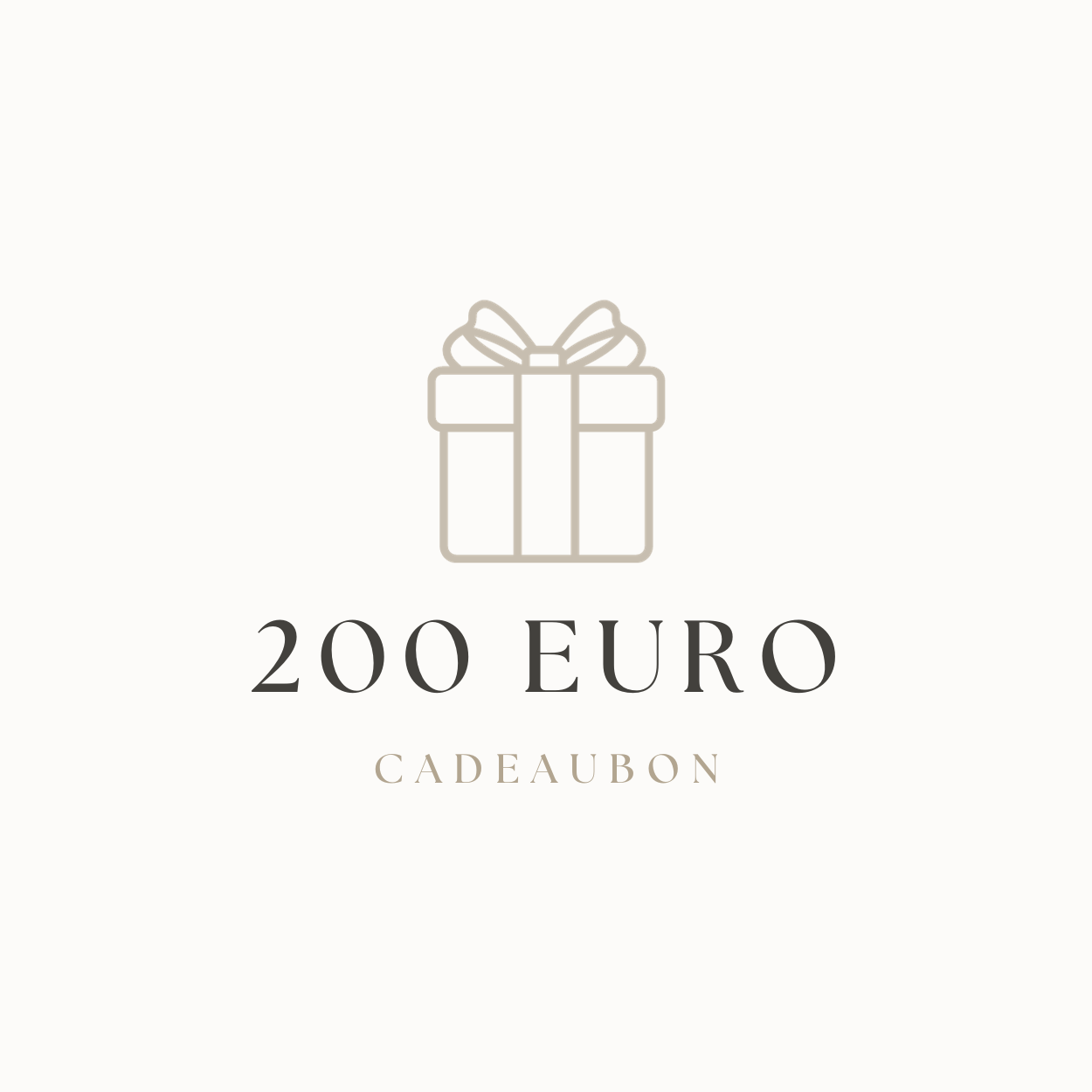 Cadeaubon | 200 euro