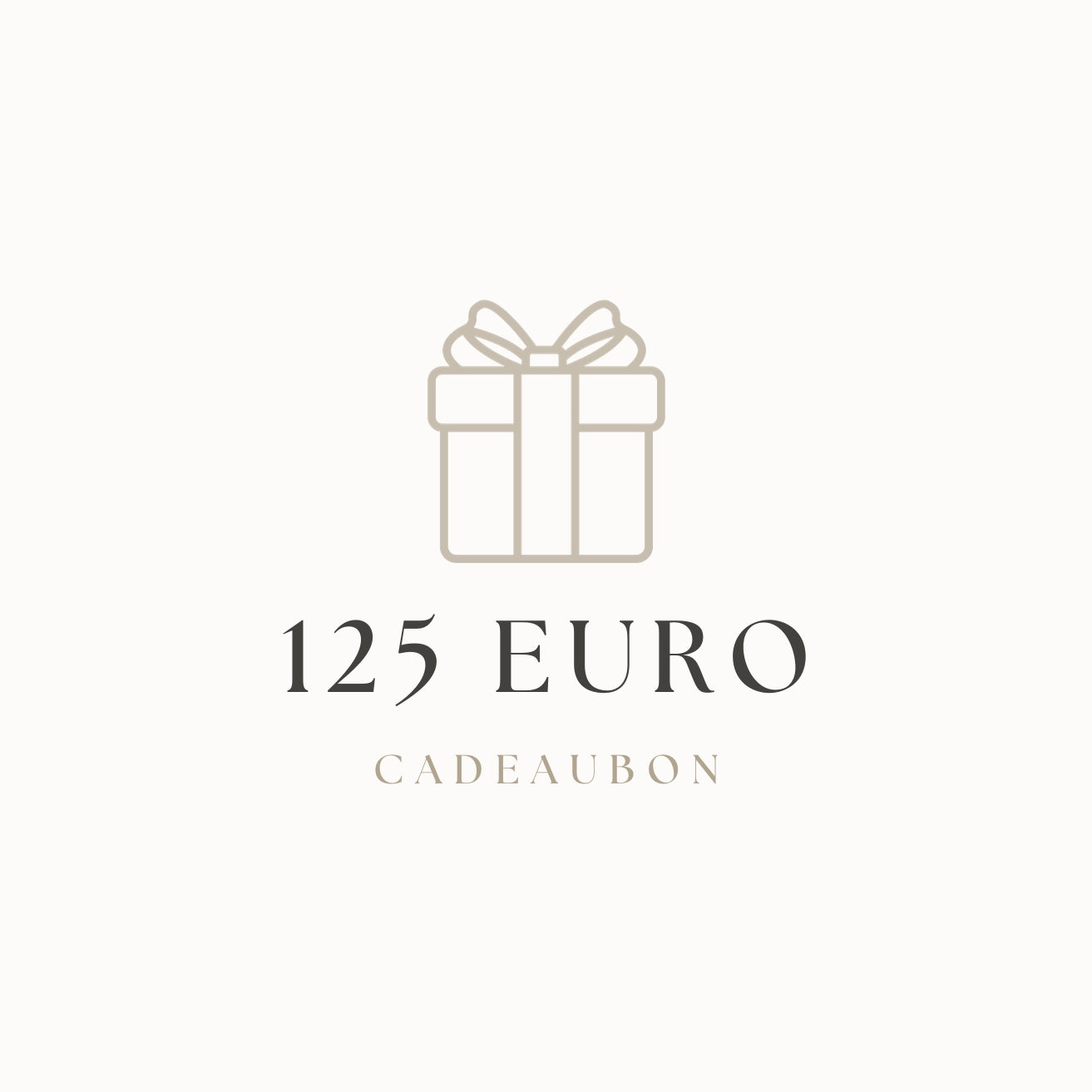 Chèque cadeau | 125 euros